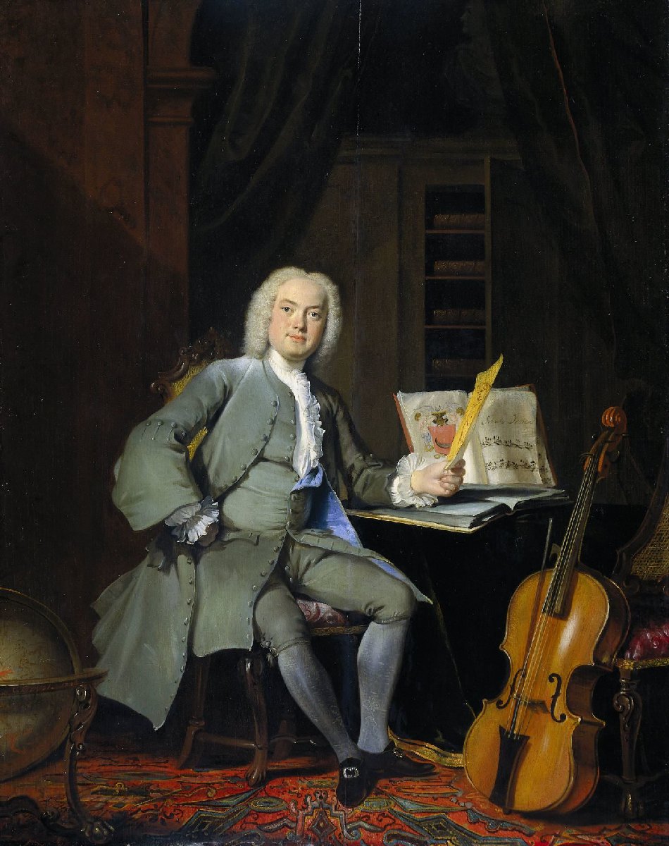 Portret van een lid van de familie Van der Mersch