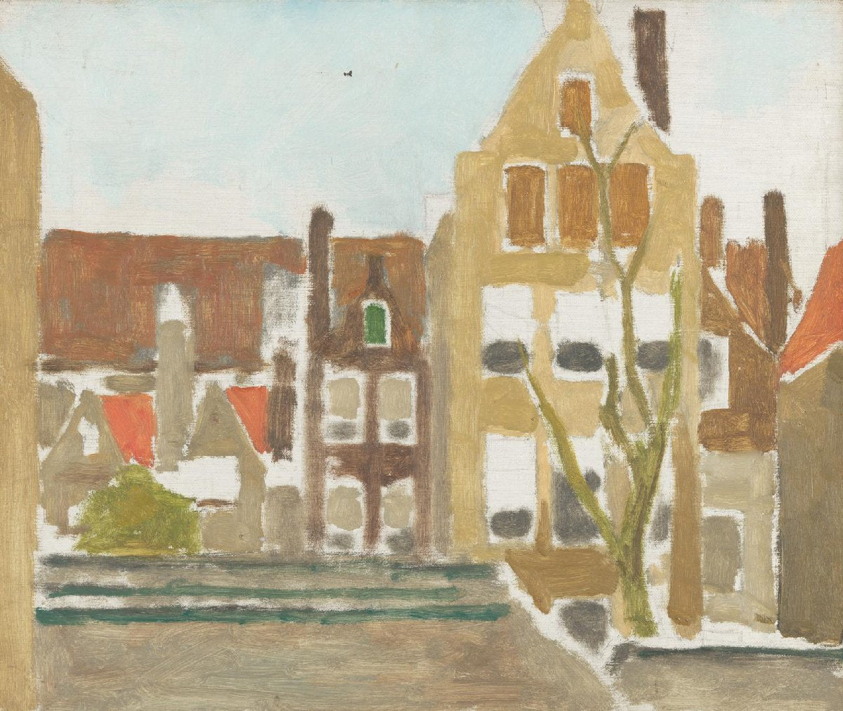 Groep huizen