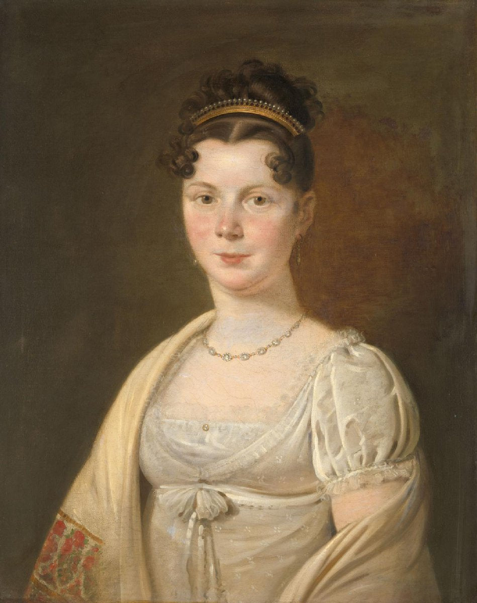 Portrait of Wilhelmina Maria Haack (1786-1857), fourth Wife of Gerrit Verdooren