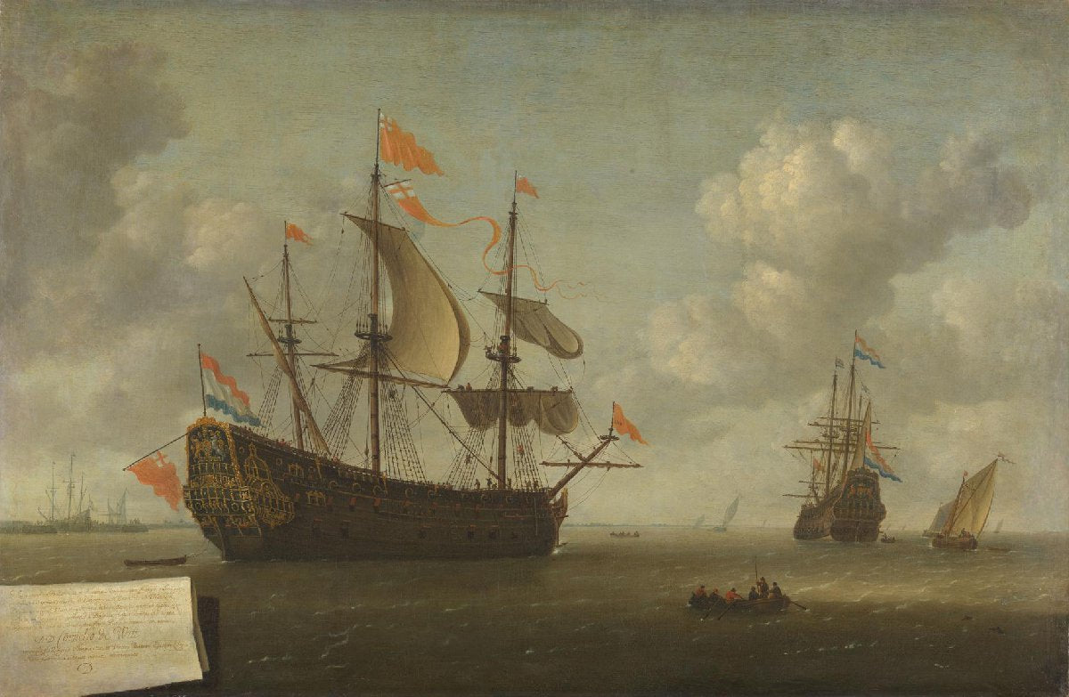 The Arrival of the Royal Charles