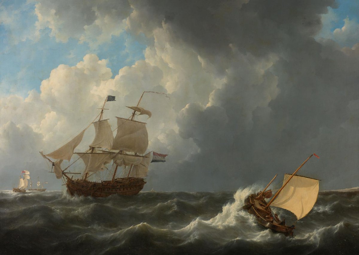 Ships in a Turbulent Sea