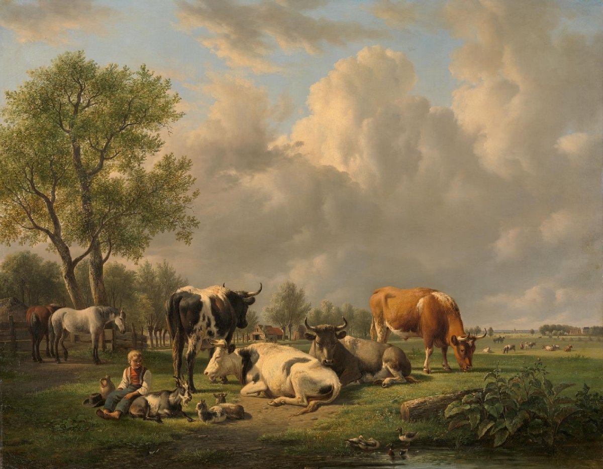 Meadow with Animals