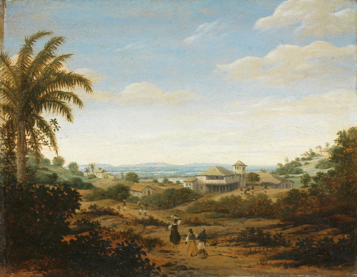 Suikerfabriek met torenwoning