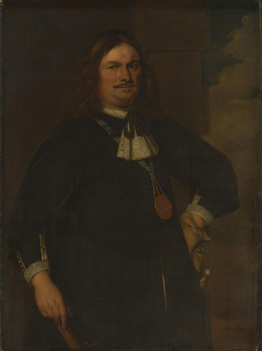 Portrait of Adriaen Banckert (c. 1620-1684), Vice Admiral of Zeeland