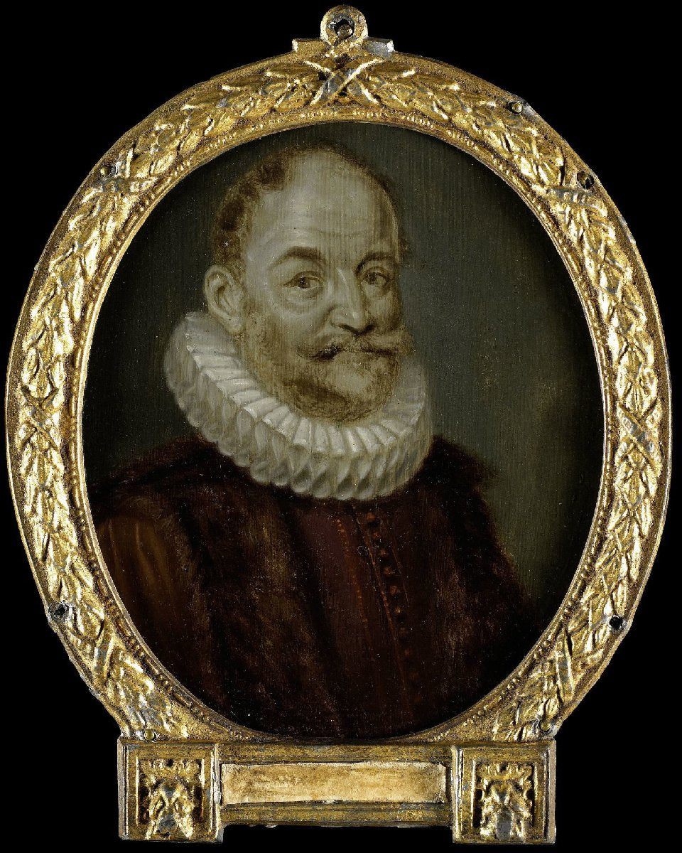 Portrait of Johannes Polyander à Kerckhoven, Professor of Theology in Leiden