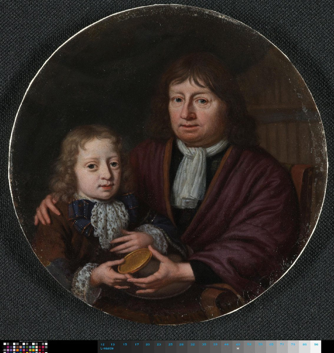 Double Portrait of Isaac Pontanus and Hendrik van Beek