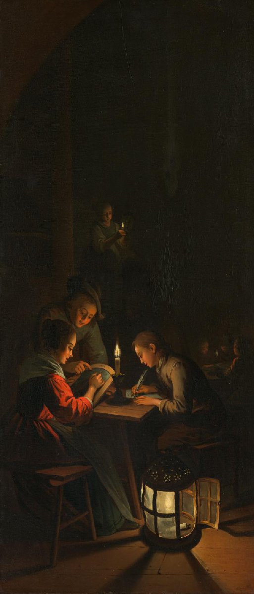 Triptych: Allegory of Art Training