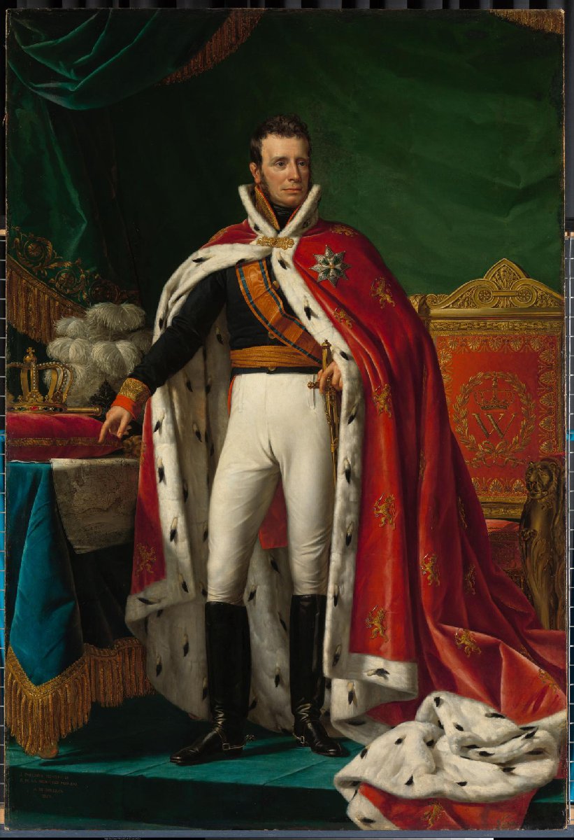 Portret van Willem I, koning der Nederlanden