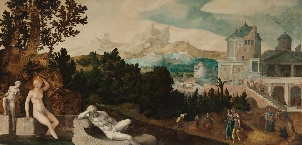Landschap met Bathseba