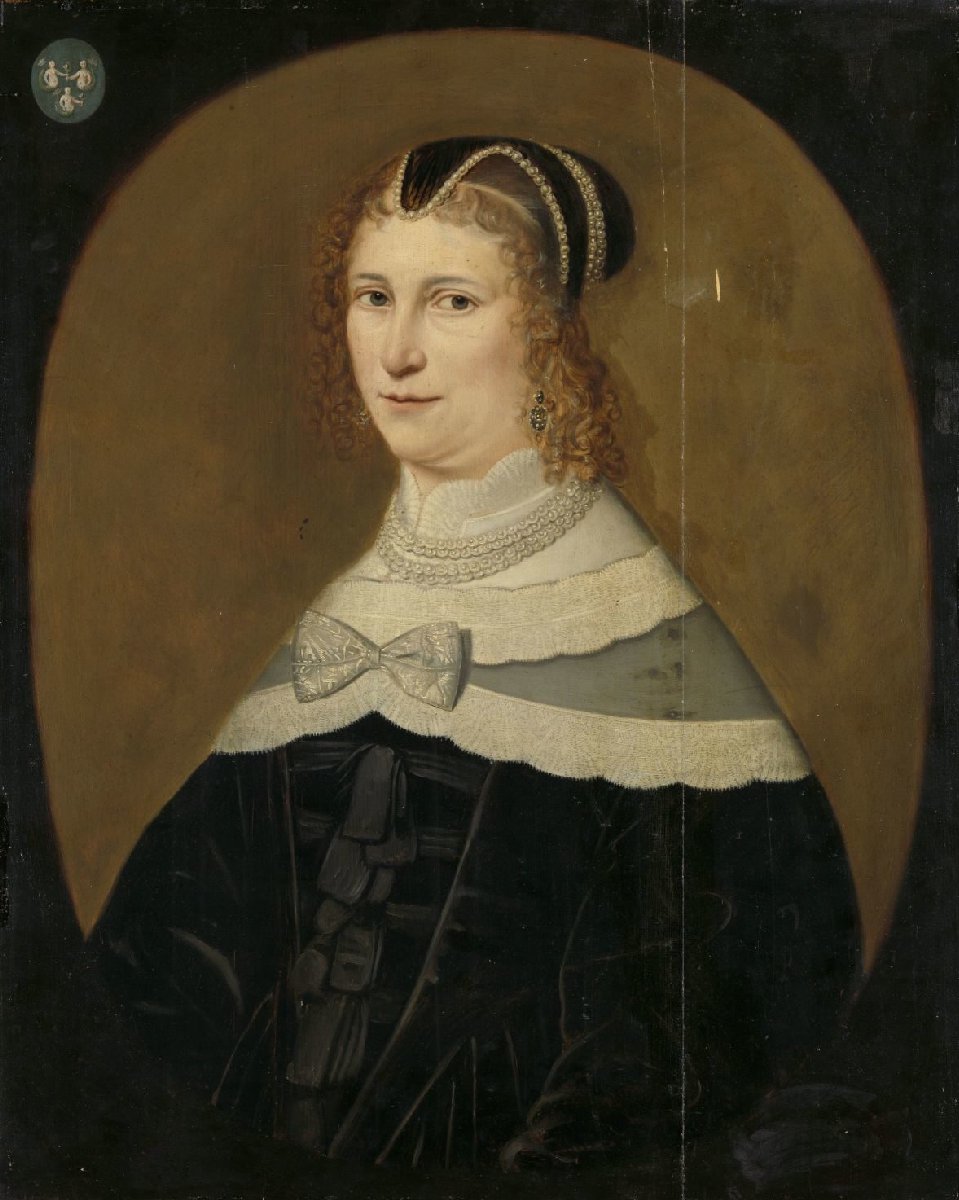 Portrait of a Woman, called Theodora de Visscher, Wife of Jacob Rijswijk