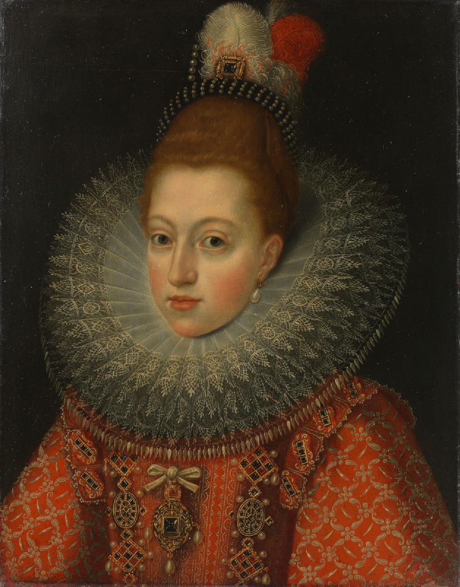 Portrait of Margaret of Austria (1584-1611), Queen of Spain