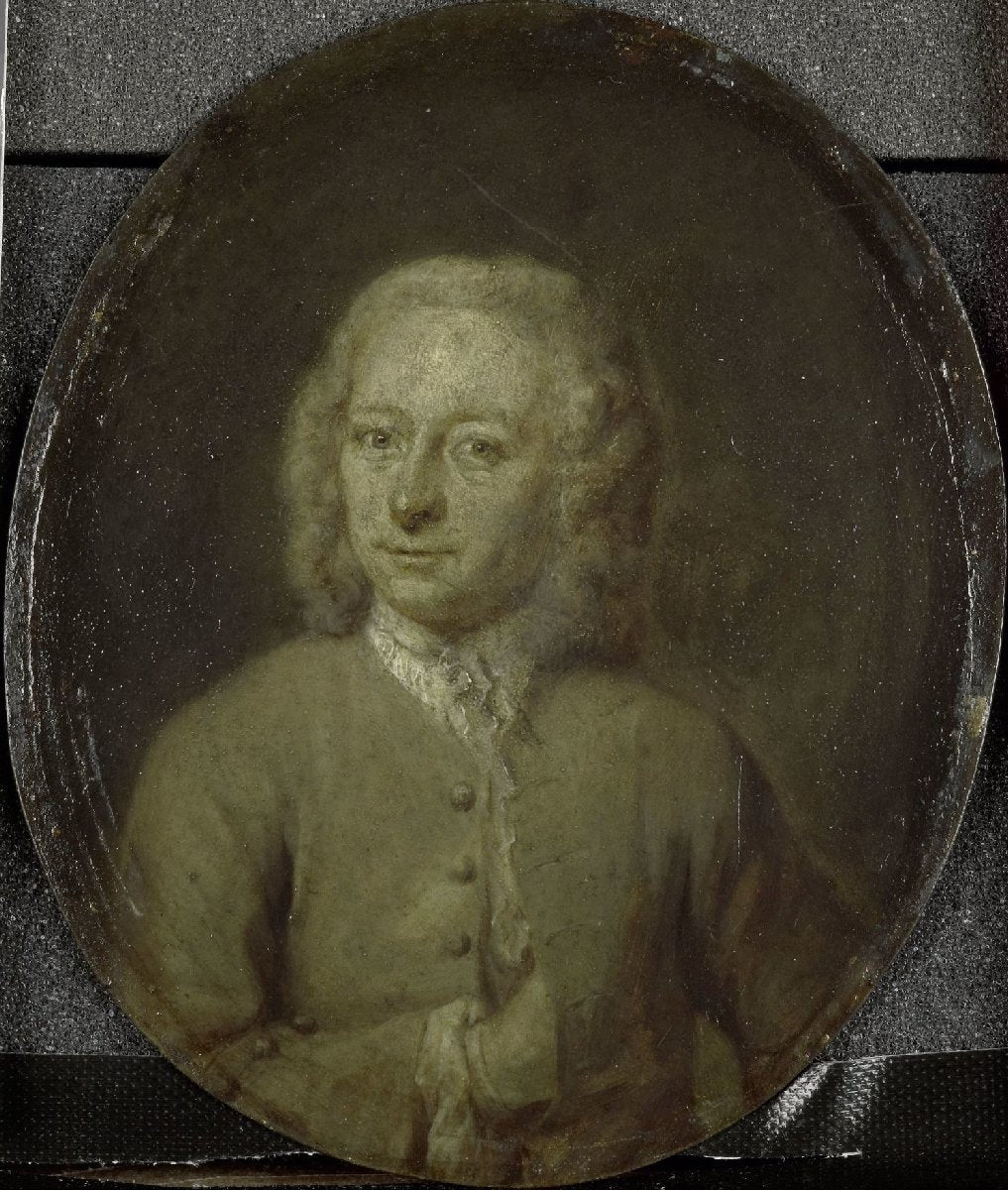 Portrait of Frans van Steenwijk, Poet and Playwright in Amsterdam