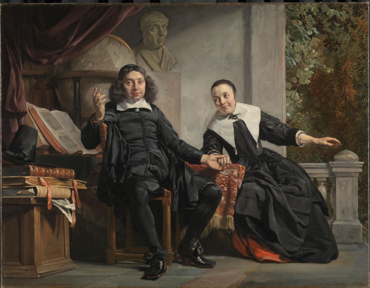 Het echtpaar Abraham Casteleyn en Margarieta van Bancken