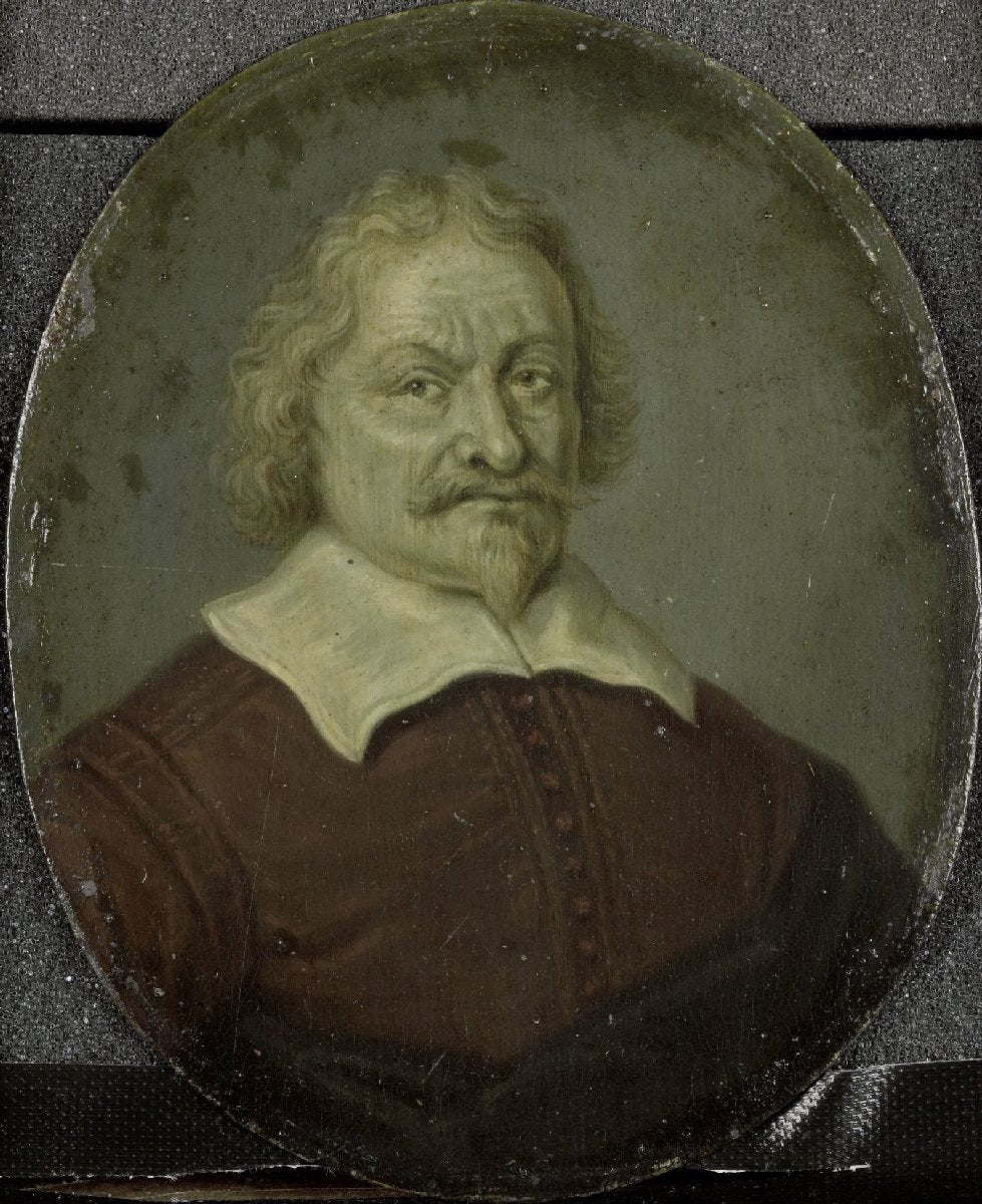 Portrait of David or Daniel Lingelbach I, Founder of the  Nieuwe Doolhof (New Labyringh), Amsterdam
