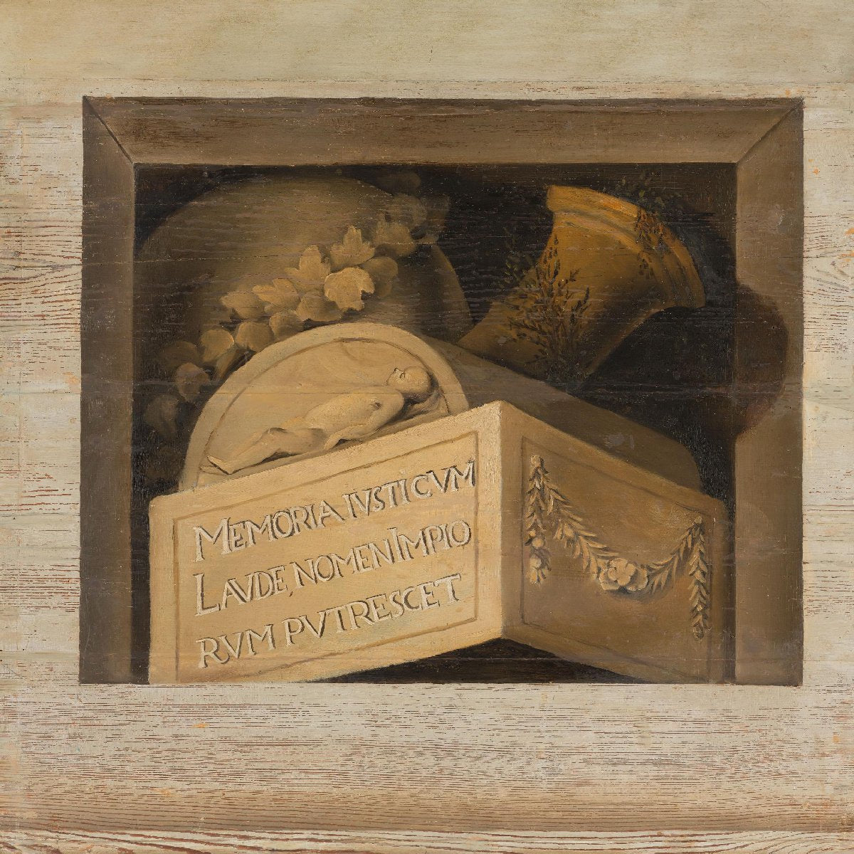 Tomb with Inscription