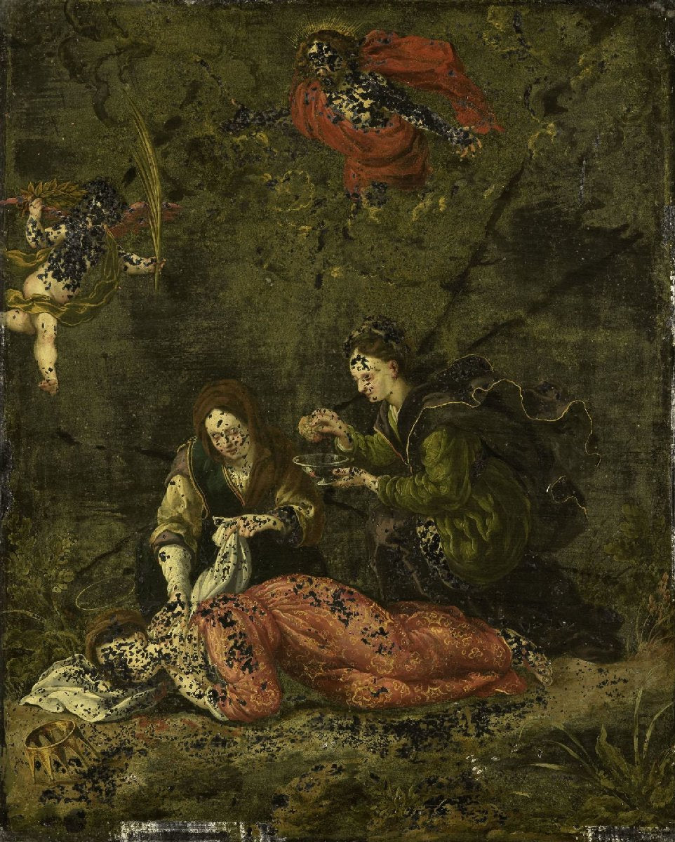 Death of St Cecilia