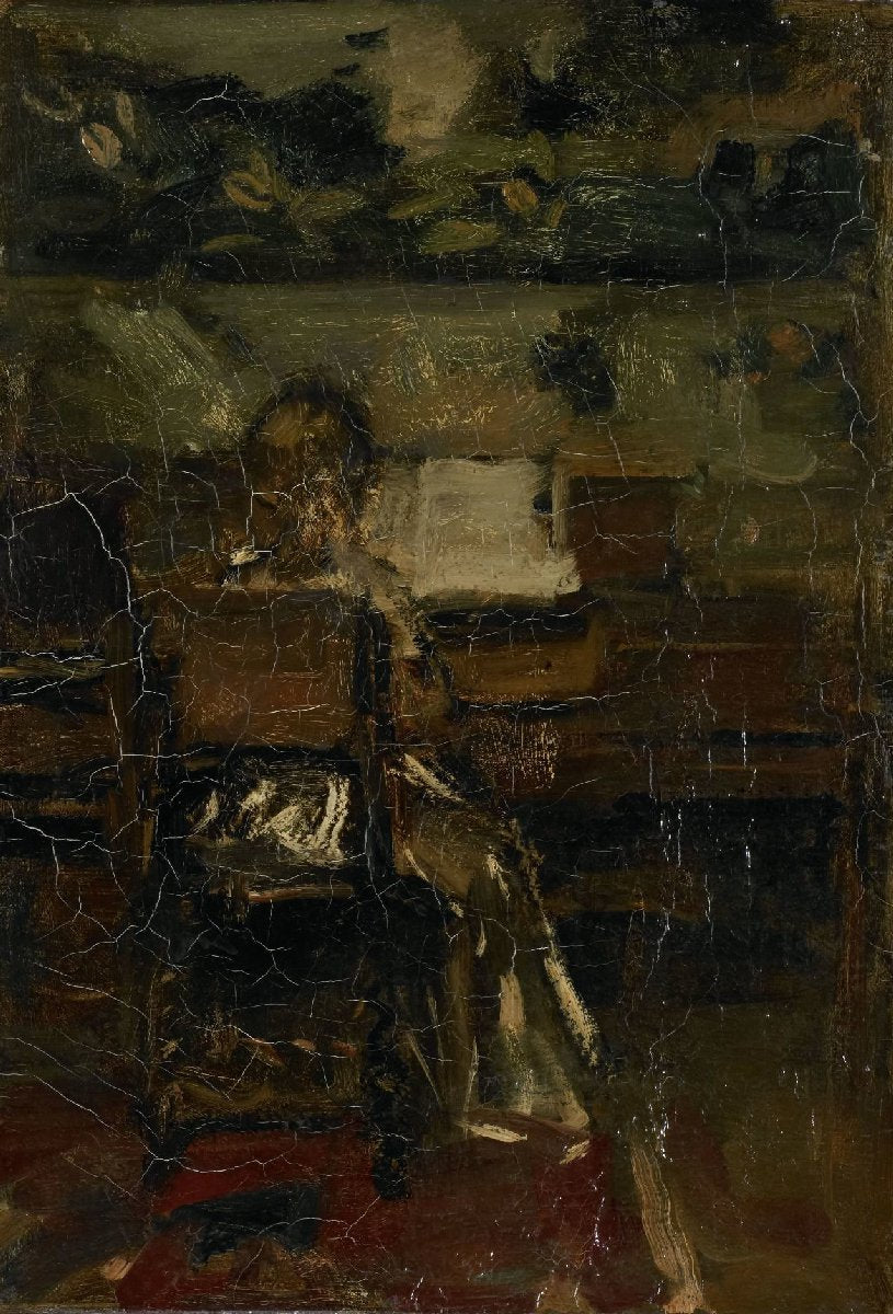 Meisje aan de piano