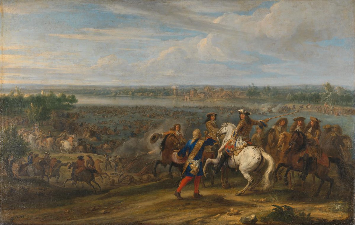Louis XIV Crossing into the Netherlands at Lobith