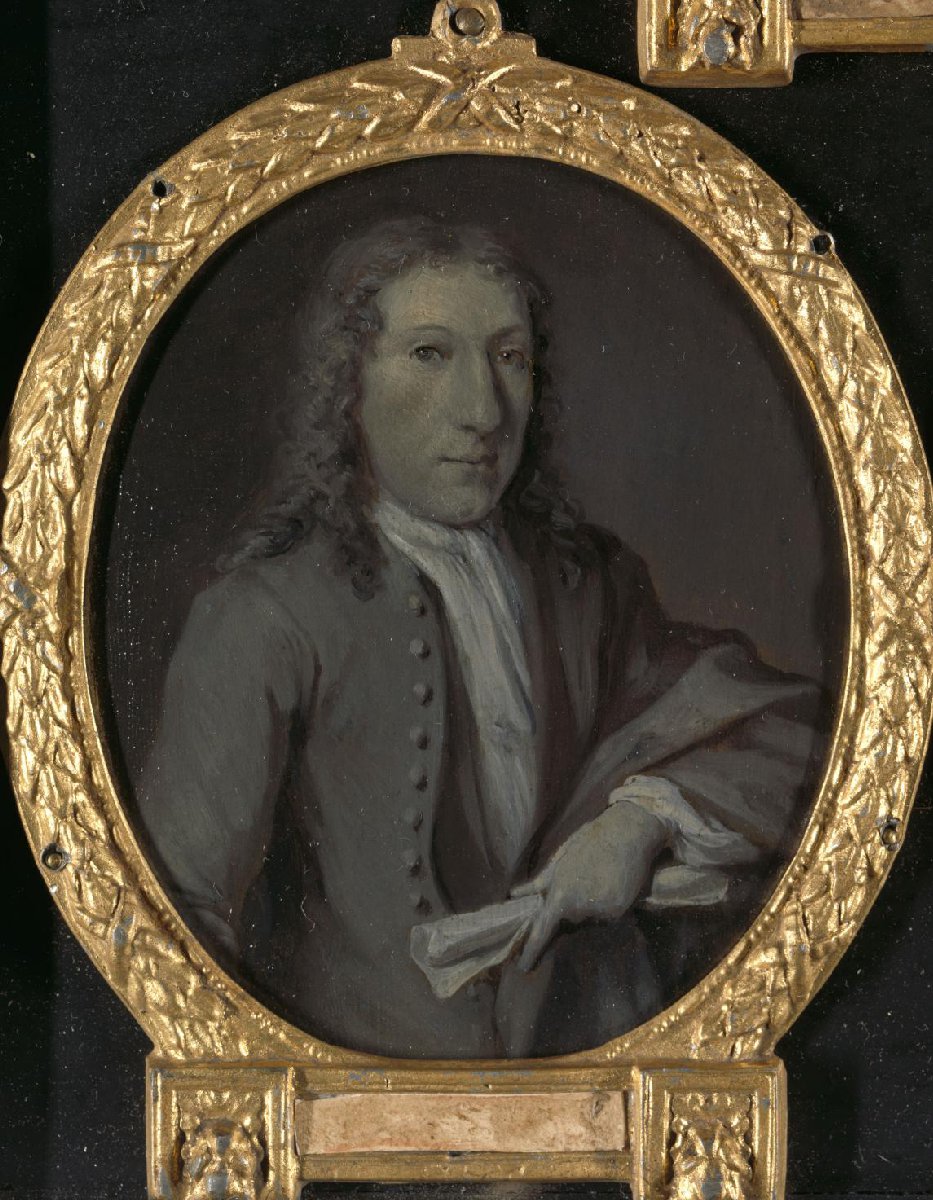 Portrait of Gijsbert Tijssens (1693-1732), Playwright in Amsterdam