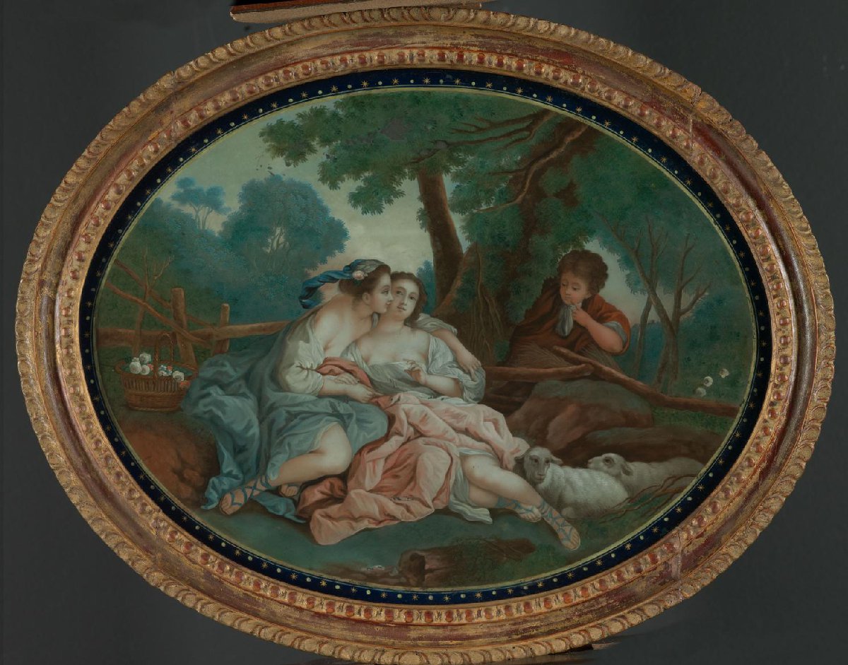Fête galante scene