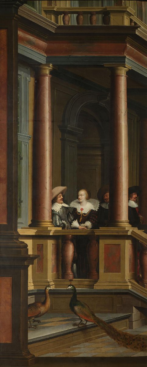 A Seven-Part Decorative Sequence: An Outdoor Stairway