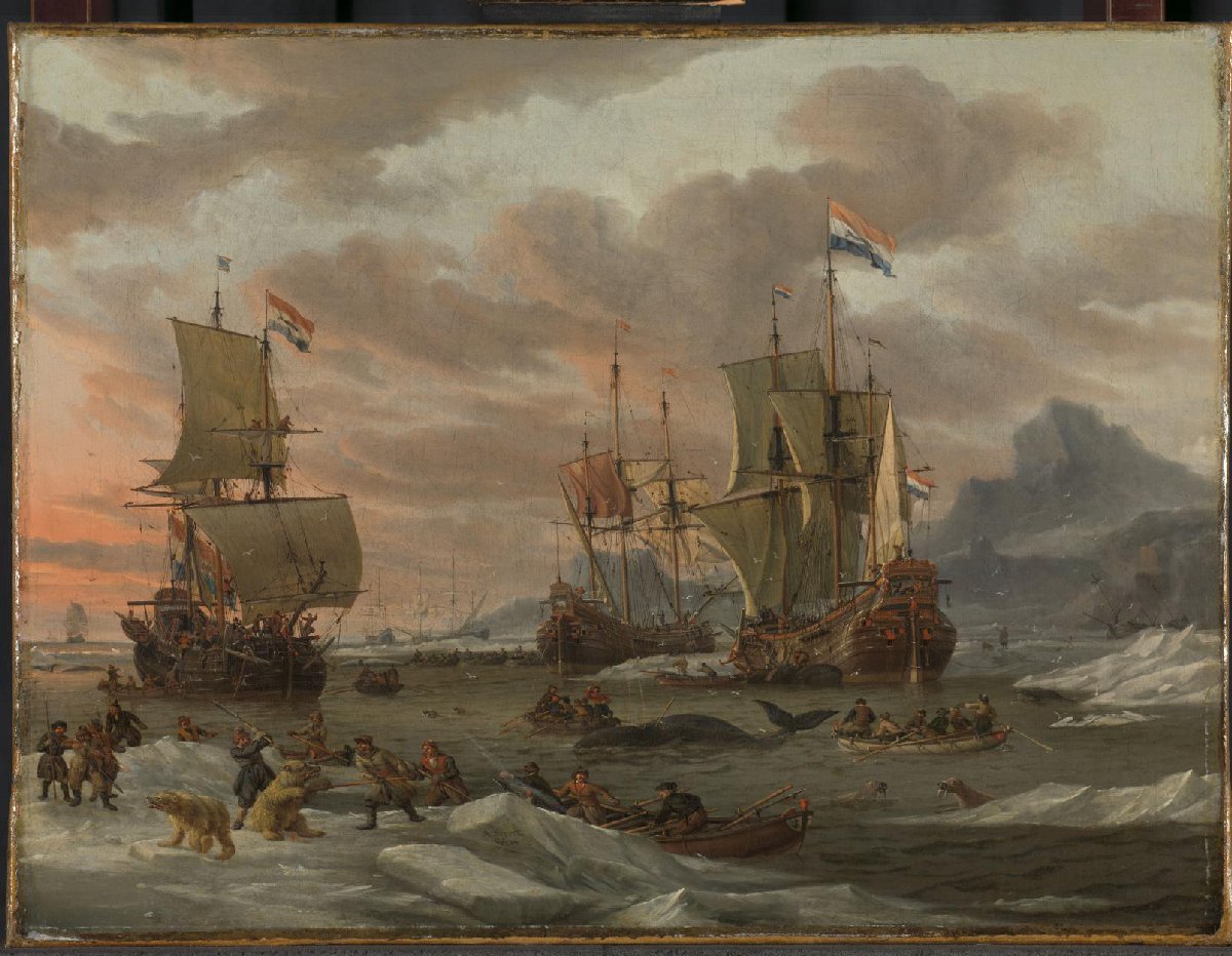 Walvisvangst in de Poolzee