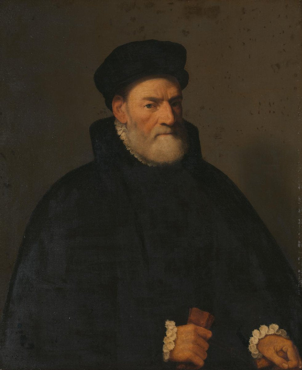 Portrait of an Old Man, probably Vercellino Olivazzi, Senator from Bergamo