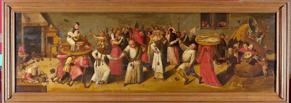 Battle between Carnival and Lent