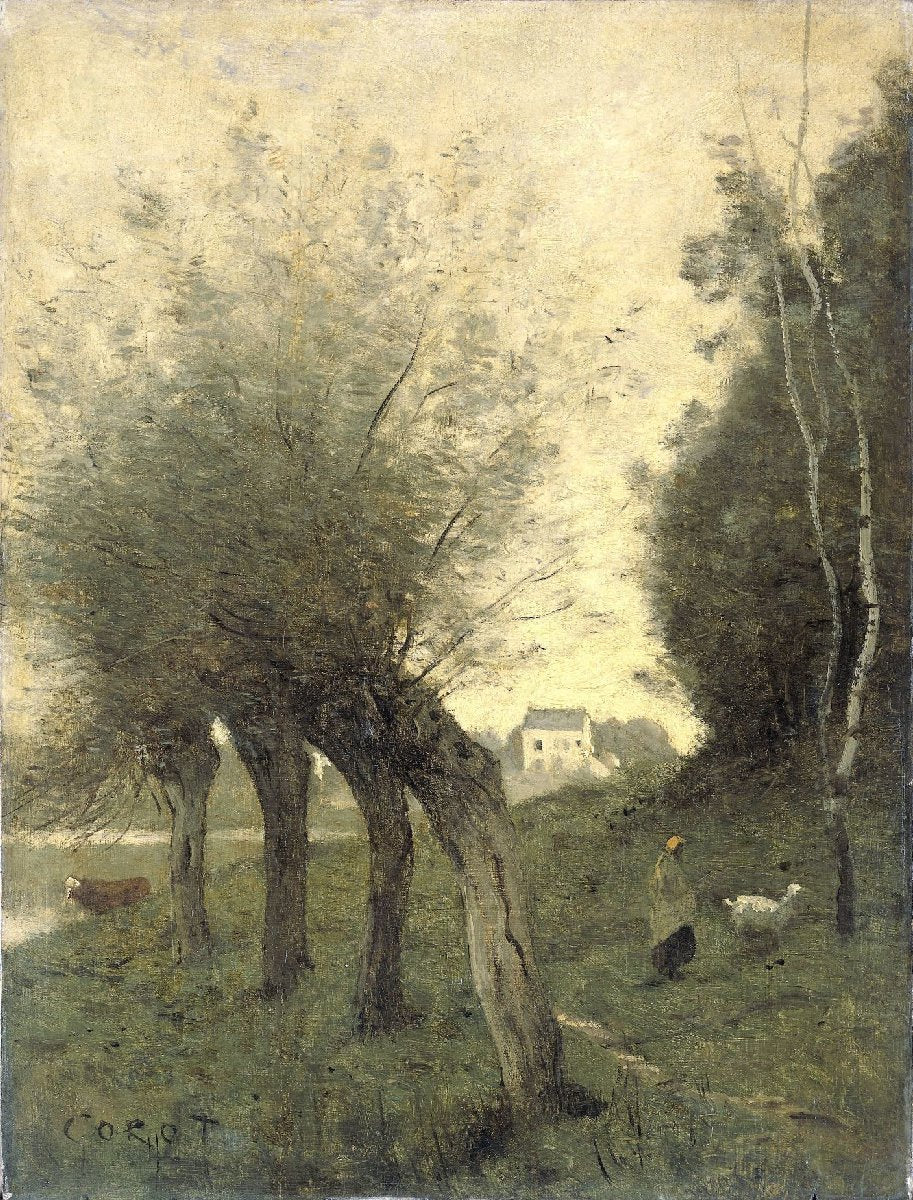 Landscape with Pollard Willows