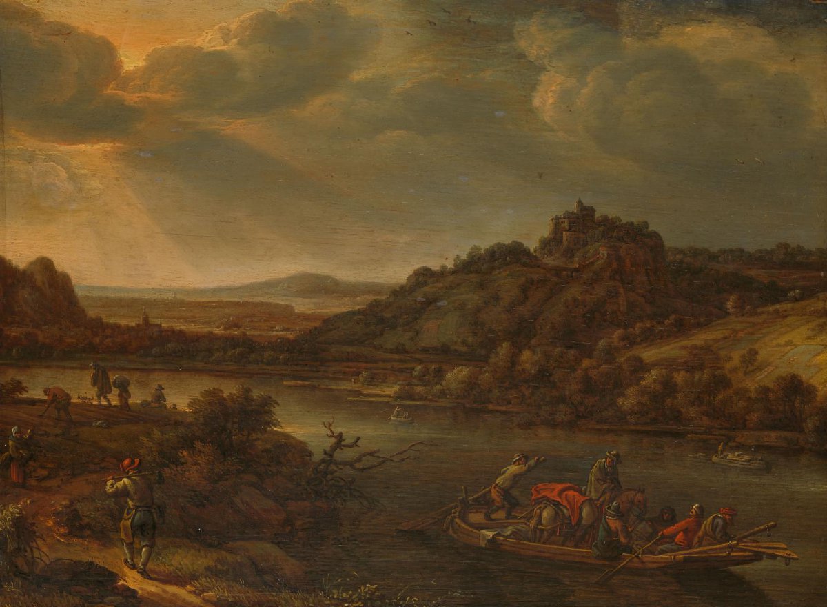 River View with Ferry