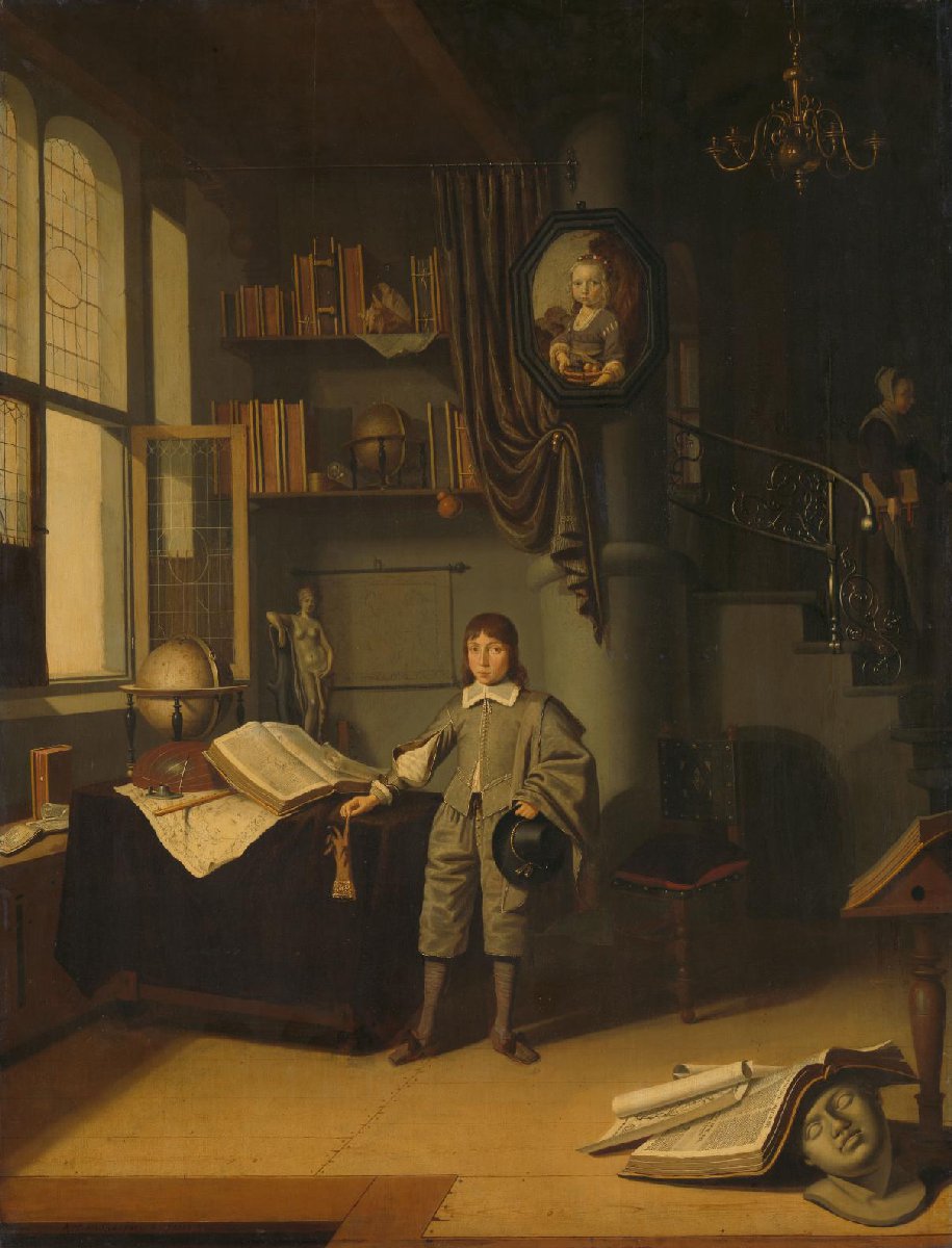 Young Man in a Study