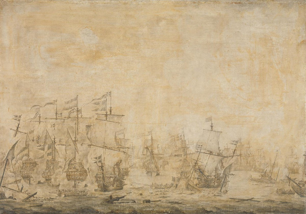 Battle between the Dutch and Swedish Fleets, in the Sound, 8 November 1658