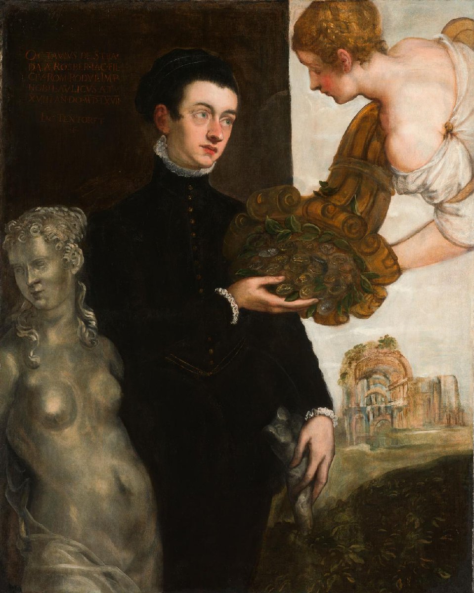 Portret van Ottavio Strada