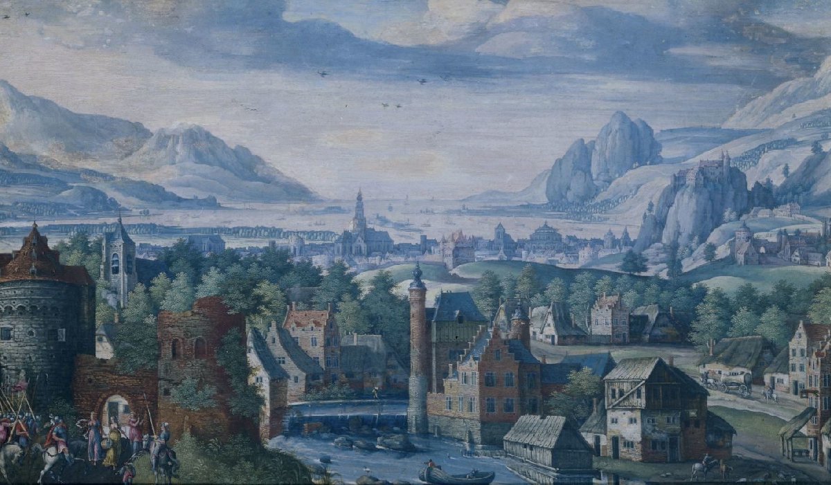 Landscape with the story of Jephthah's daughter