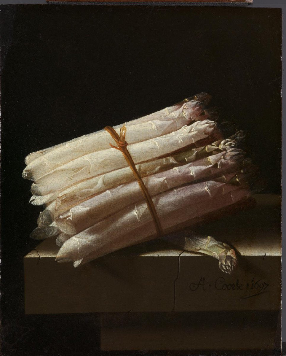 Stilleven met asperges