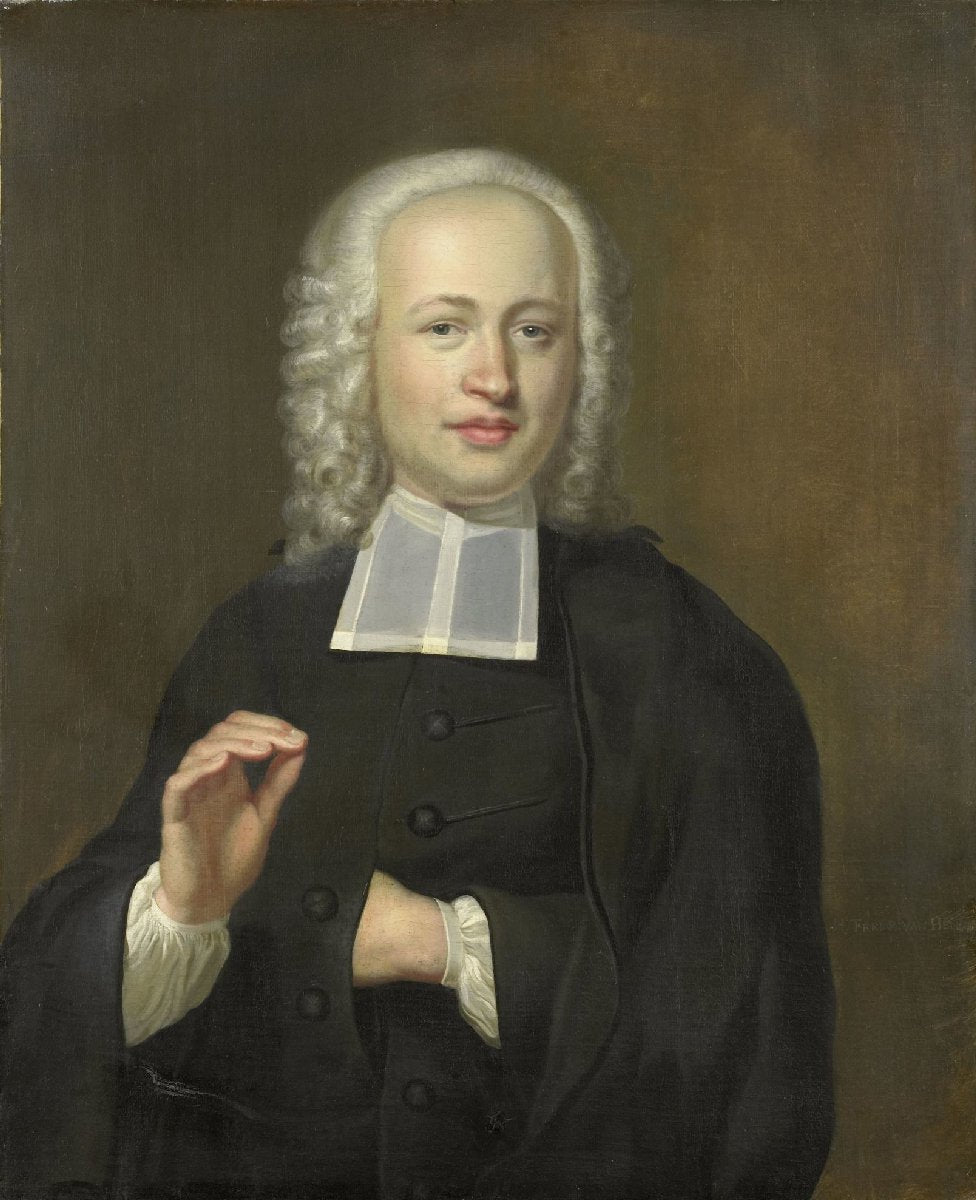 Justus Tjeenk (1730-82), one of the Founders of the Zeeuws Genootschap (Zeeland Society), Minister  in Vlissingen