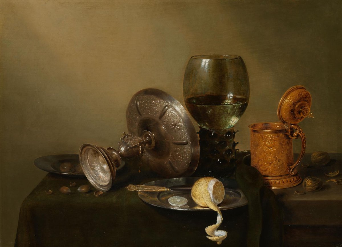 Still life with a Gilded Beer Tankard