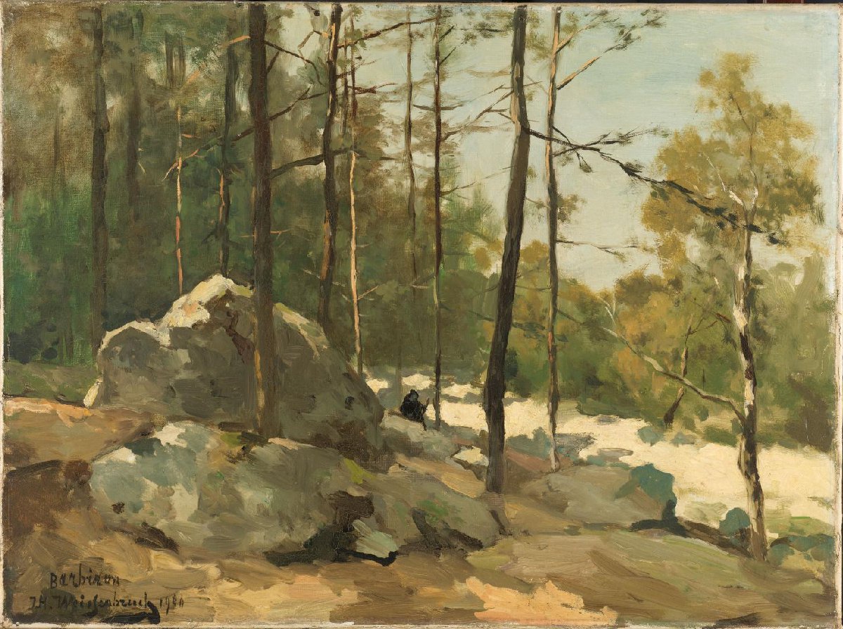 Wooded View near Barbizon