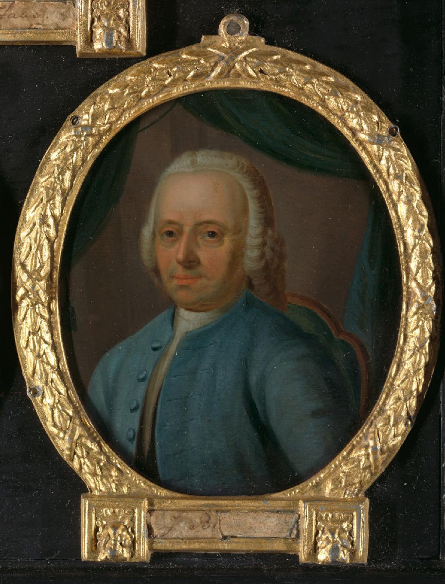 Portrait of Joannes Badon, Poet from Vlaardingen