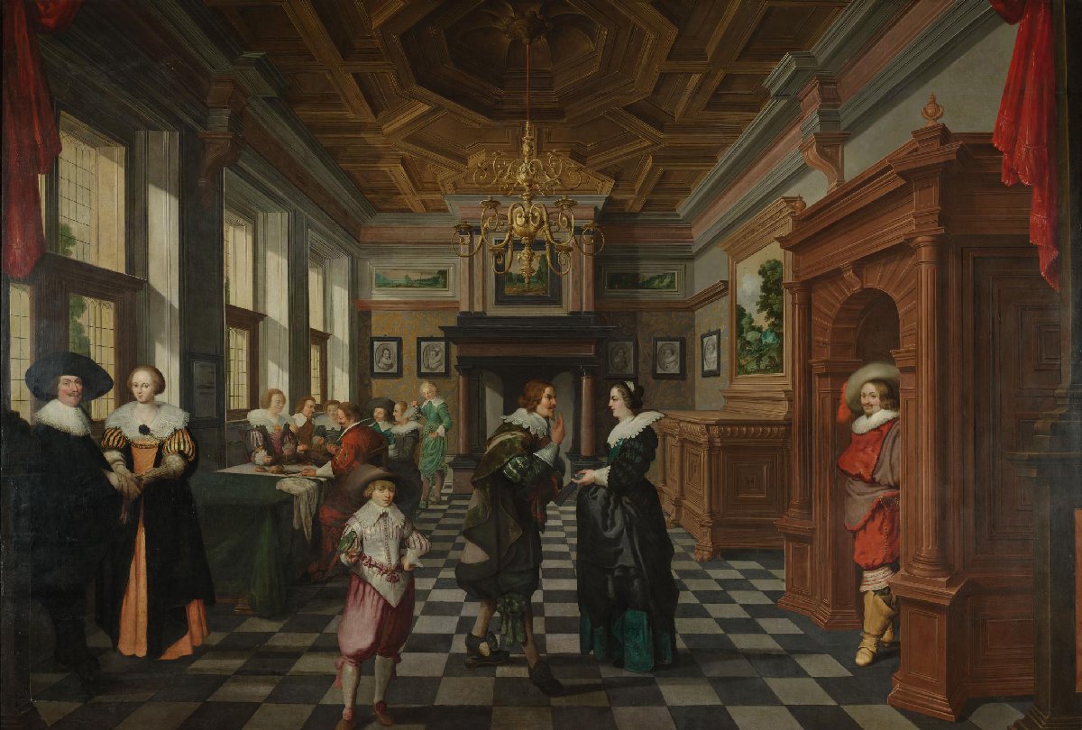 A Seven-Part Decorative Sequence: An Interior