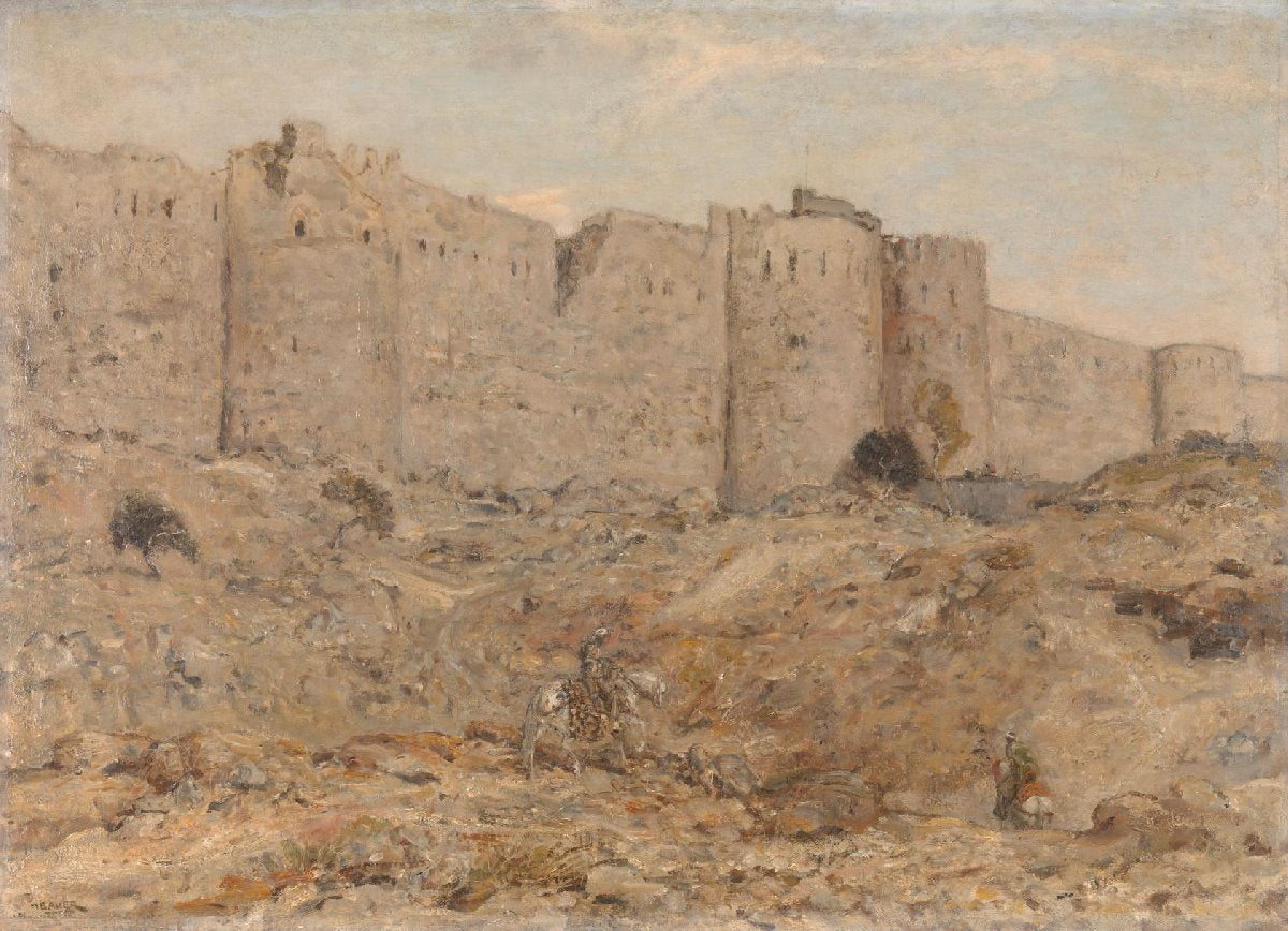City wall in India