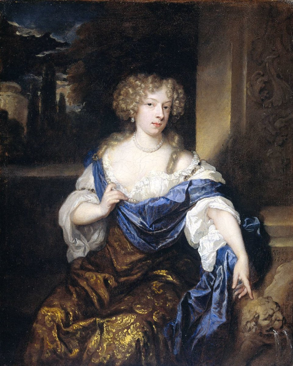 Portrait of Helena Ctaharina de Witte 91661-95), wife of Iman mogge, lord of Haamstede