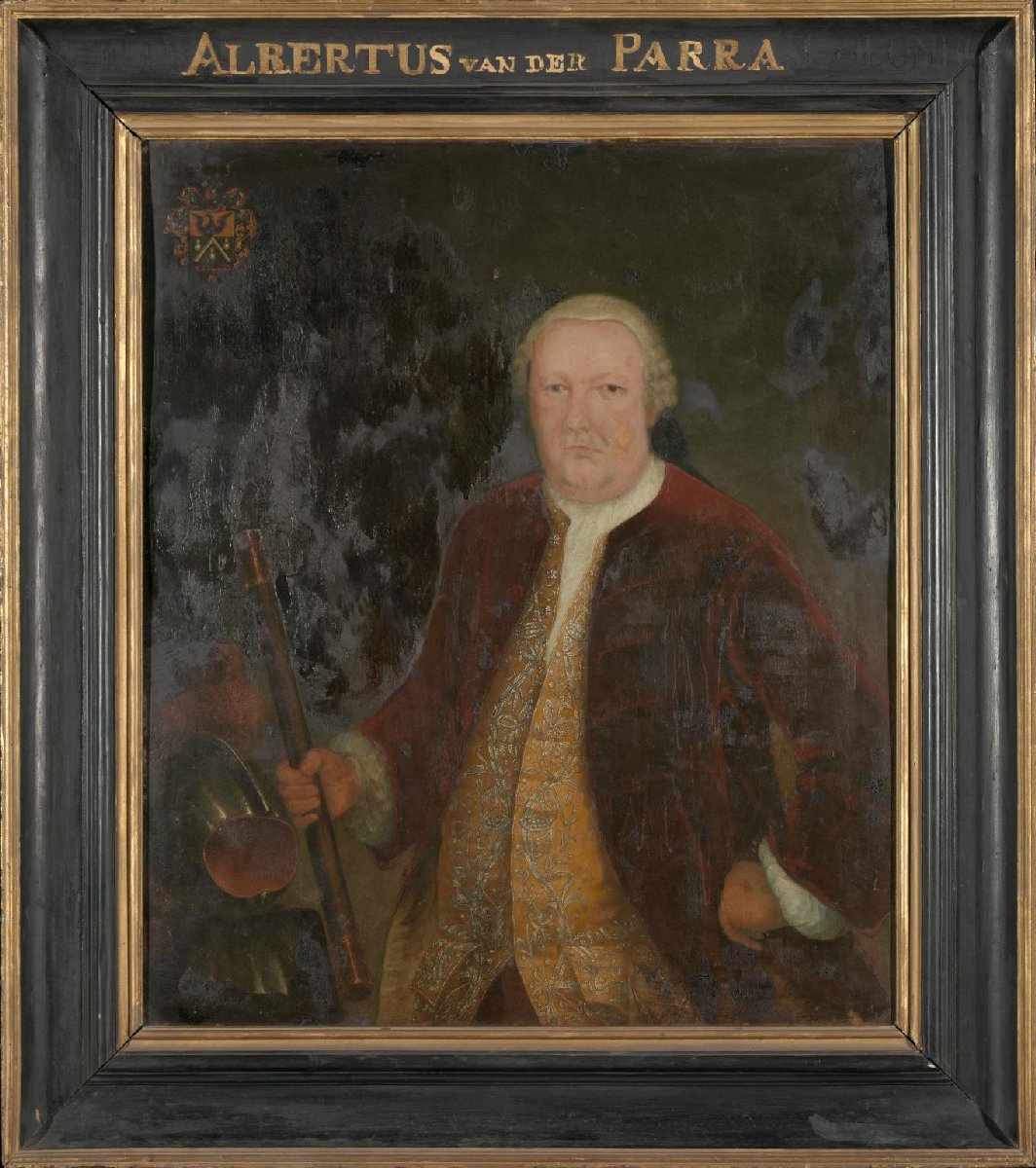 Portrait of Petrus Albertus van der Parra, Governor-General of the Dutch East India Company