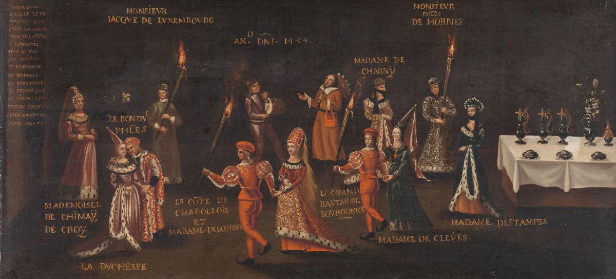 Vow of the Pheasant (Philip the Good and Isabella at the Feast of the Pheasant in Lille in 1454)