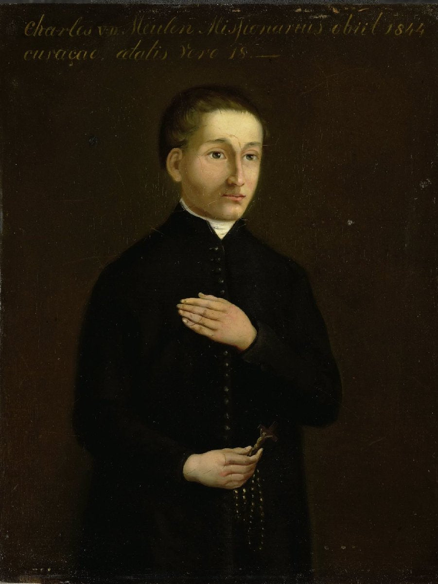 Portrait of Charles van der Meulen, Missionary to Curaçao