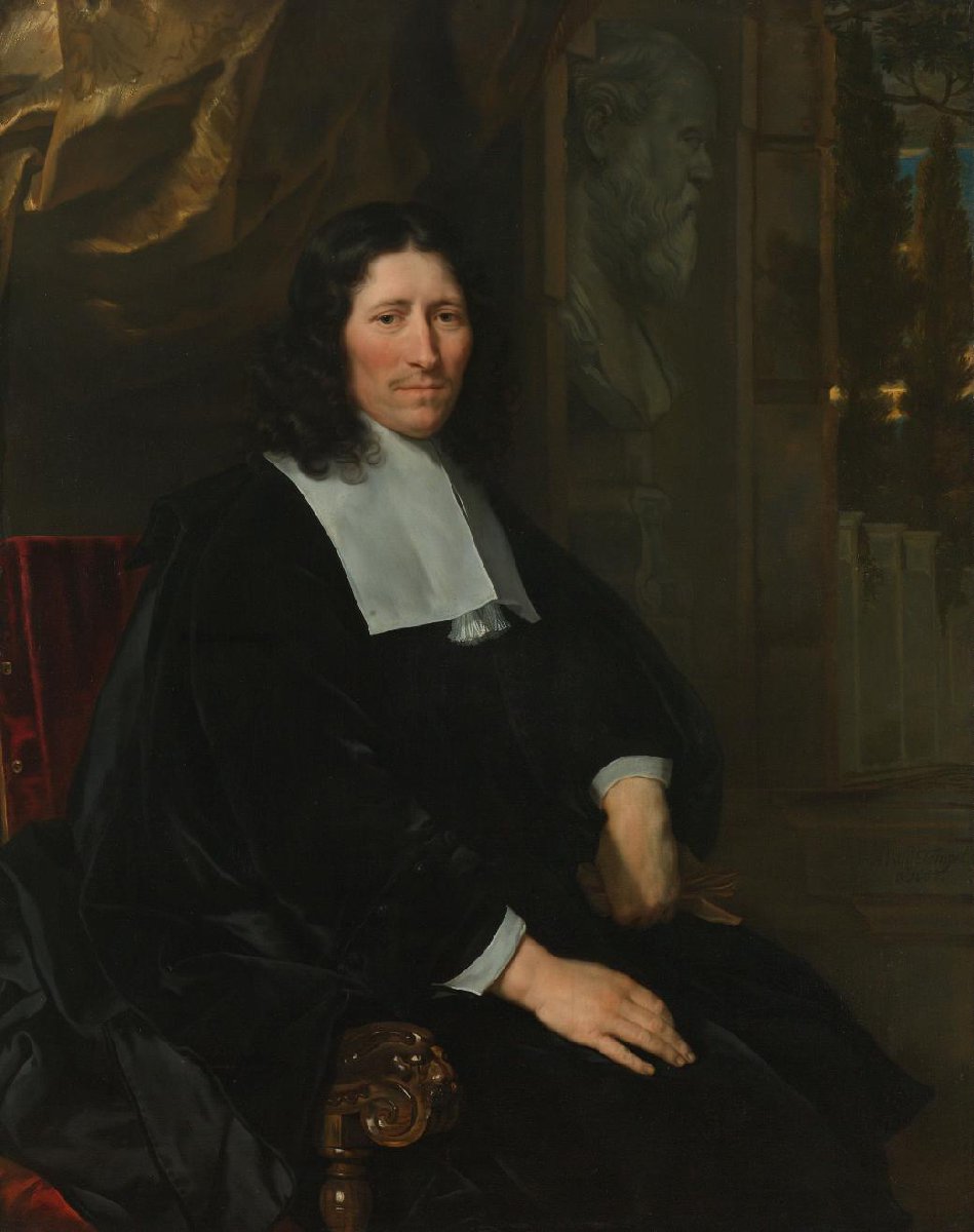 Portret van Pieter de la Court