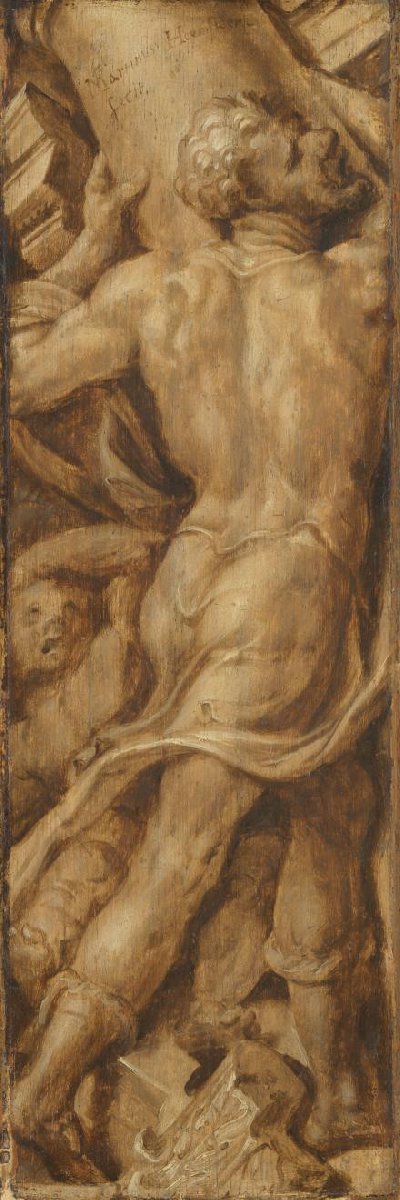 Triumph over Sin: Samson Destroying the Temple of the Philistines