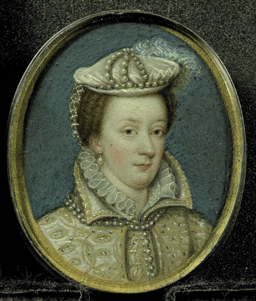 Portret van een vrouw, vermoedelijk Maria Stuart (1542-87), koningin van Schotland