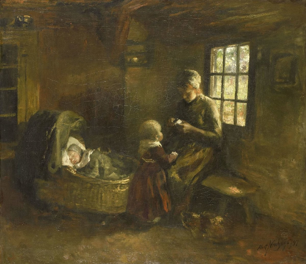 'Bij de wieg'