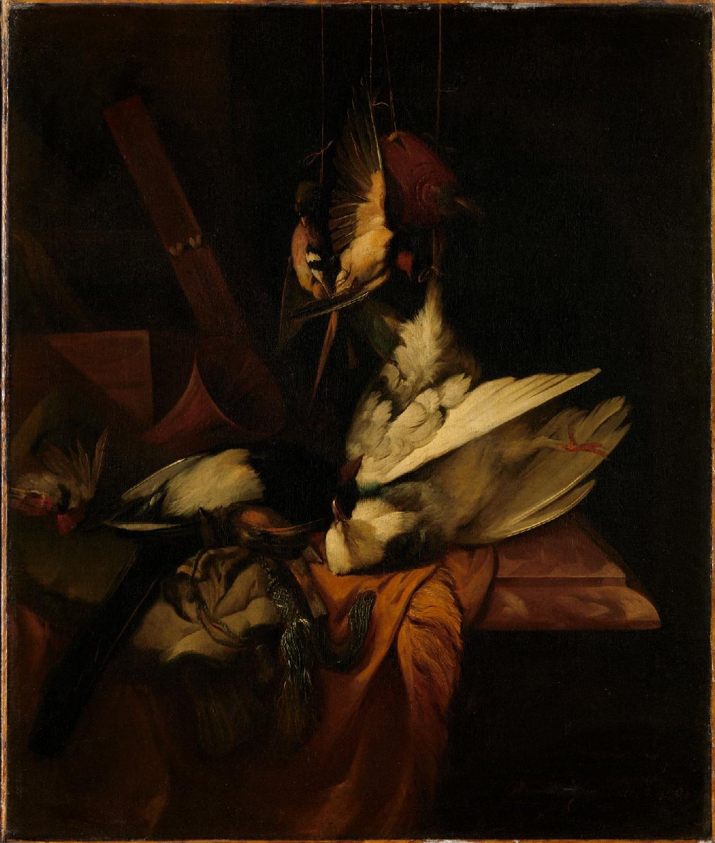 Still Life with Birds and Implements of the Hunt
